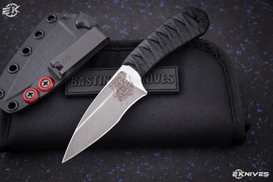 Bastinelli Knives "Sin" Nude Black Tsuka Two Tone Stonewash
