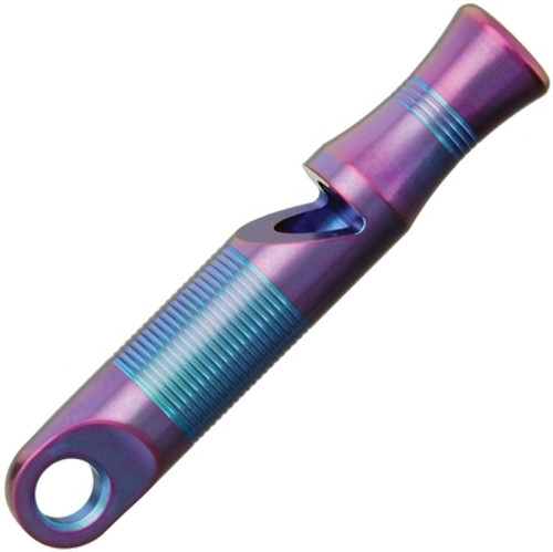 WE Knives Titanium Whistle Purple WEA05A