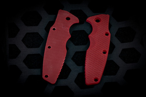 Rick Hinderer Knives Eklipse 3.5" Red G10 Scale