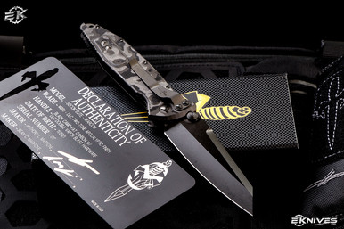 Microtech/Marfione Custom Socom Elite "Warcom" Camo Fat Carbon 4" DLC Apocalyptic