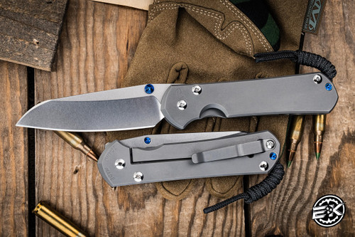 Chris Reeve Knives Large Sebenza 31 Glass Blasted 3.6" Insingo L31-1685