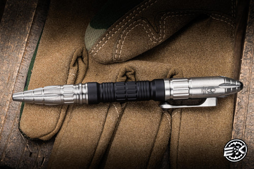 Heretic Knives "Thoth" Titanium/Black Aluminum Tactical Modular Bolt Action Pen