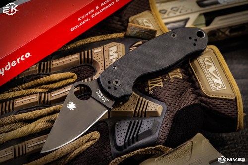 Spyderco Para 3 G-10 Black 3" black Blade C223GBK