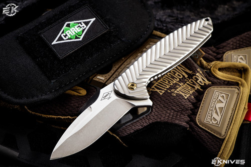 Peter Carey Nitro Mini Production Flipper Titanium Milled