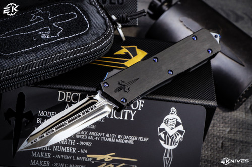 Marfione Custom Scarab II OTF Automatic 4" Mirror Polish