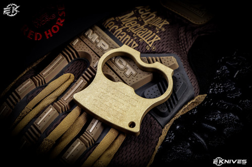 Red Horse Knife Works BAD APPLE Brass “Tactical Bottle Opener”
