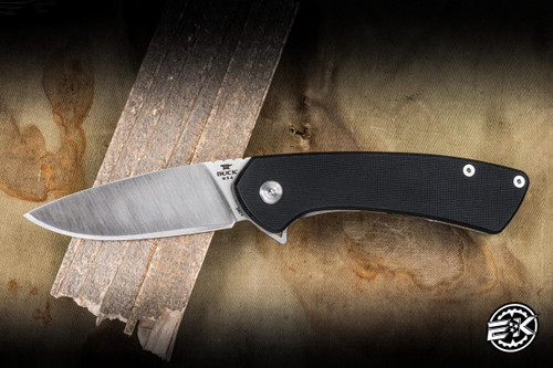 Buck 040 Onset Folding Knife Black G10 3.4" S45VN Satin Drop Point