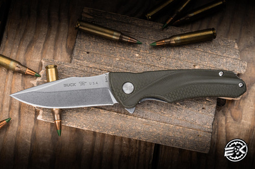 Buck 840 Sprint Select OD Green GFN 3" Satin