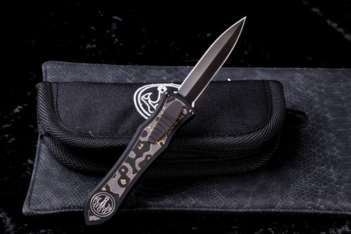 Hawk Knives Deadlock Model C Customized Fat Carbon/Aluminum 3.5" Dagger