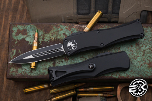 Microtech Hera OTF Automatic Knife 3" Dagger Black 702-1T