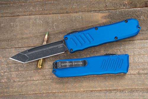 Guardian Tactical RECON-035 OTF Automatic Knife Blue 3.3" Tanto Dark Stonewash 94621