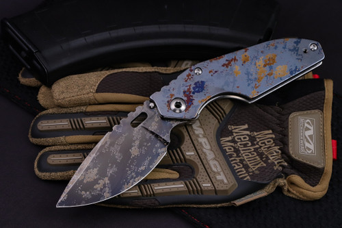 Mick Strider Knives XL Jibble Digicam Titanium 4"