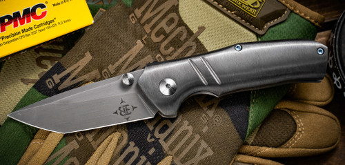 Brian Efros "Hustle" Zirconium Timascus Accents 2.75" Dark Rubbed 