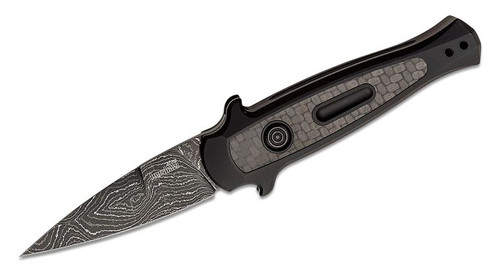 Kershaw Launch 12 Mini Stiletto Automatic 2.5" Damascus 7125DAM