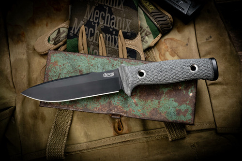 TRC Mille Cuori Micarta Fixed Blade Knife 5" (Preowned)