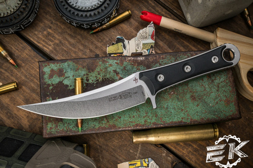 Microtech Borka SBK Fixed Blade Knife 5.25" Persian Stonewash 200-10 Microtech Borka SBK Fixed Blade Knife 5.25" Persian Stonewash 200-10