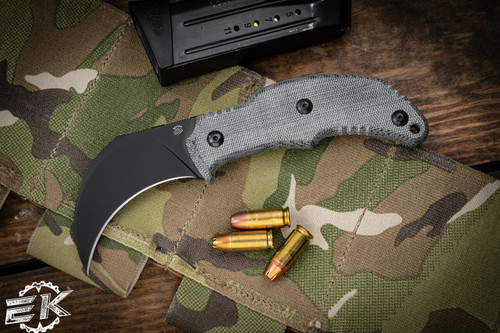 Bastinelli Knives "Primal" Prototype Micarta Fixed Blade