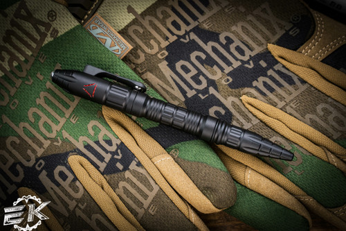 Heretic Knives "Thoth" Predator Theme Black/Red Modular Bolt Action Pen