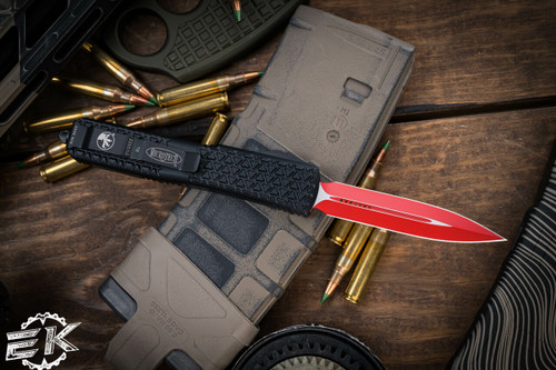 Microtech "Sith Lord" Ultratech  OTF Knife 3.4" Red Dagger 122-1SL (Preowned)