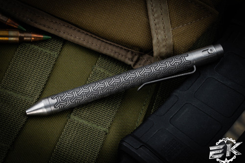 Nottingham Tactical Tibutton YKnott Anodized Titanium Single Lock 5" 