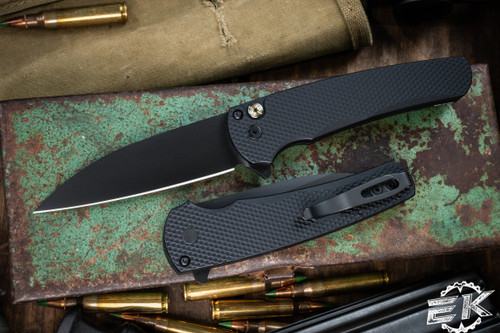 ProTech Malibu Blade Show 2023 Knife Textured Black 3.25" MagnaCut Wharncliffe DLC  5306