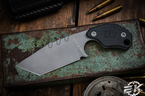 Blackside Customs/Strider Knives SLCC Fixed Blade Knife Black G10 