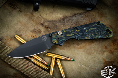 Protech/Strider SnG Auto Micarta Starry Night 3.5" DLC (Preowned)