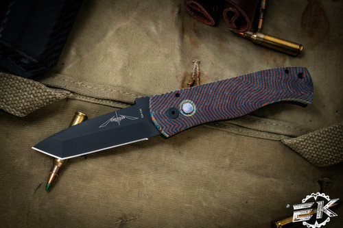 Protech Emerson CQC-7 Limited Edition Micarta Auto 3.25" Black Tanto (Preowned)