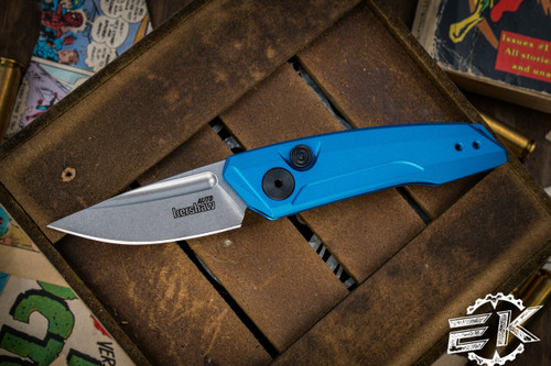 Kershaw Launch 9 Automatic Knife Blue 1.8" Working Finish 7250BLUSW