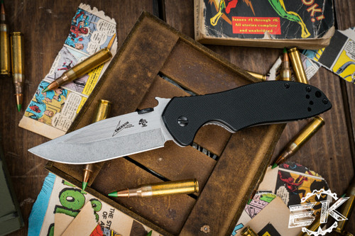 Kershaw Emerson CQC-6K Frame Lock Knife 3.25" Stonewash D2 6034