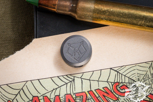 Shirogorov Knives Pivot Bead Titanium Stonewash - 12MM - V1