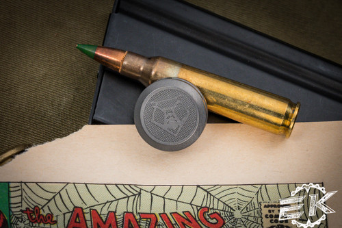 Shirogorov Knives Pivot Bead Titanium Stonewash - 18MM - V1