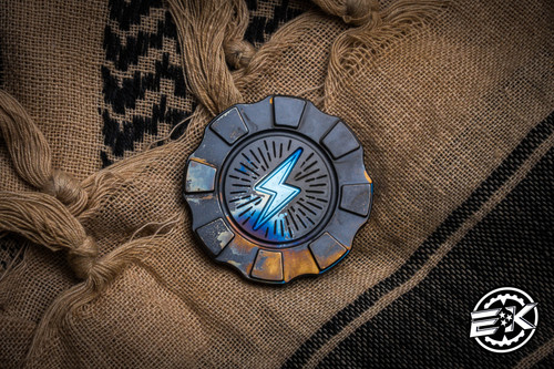 HiTex Gear Poker Chip COTMC Lightning Bolt