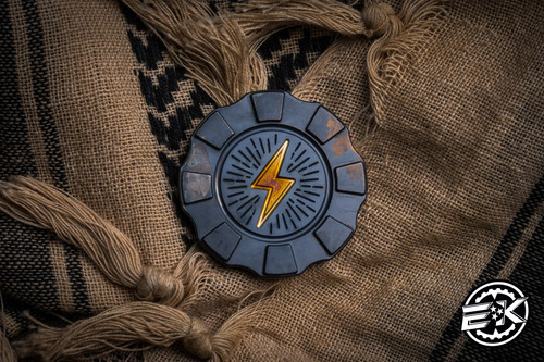 HiTex Gear Poker Chip COTMC Lightning Bolt