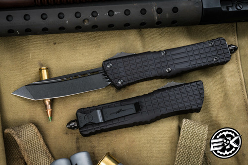 Microtech Combat Troodon OTF Automatic Knife Delta Frag Shadow 3.8" Tanto DLC 144-1CT-DSH