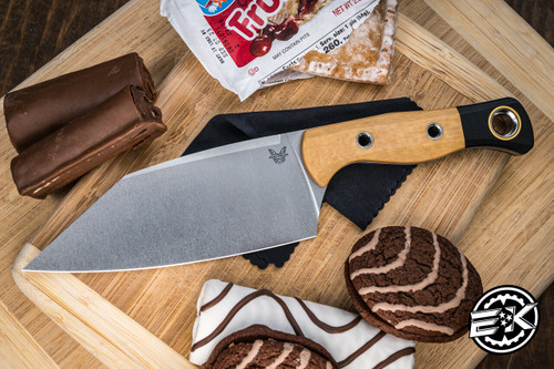 Benchmade Kitchen Cutlery Station Knife Maple Valley Richlite G10 6" 154 Wharncliffe Stonewash 4010-2