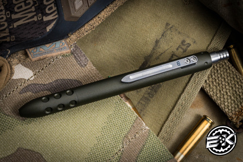 Blackside Customs Click Pen 5.4" OD Green Aluminum