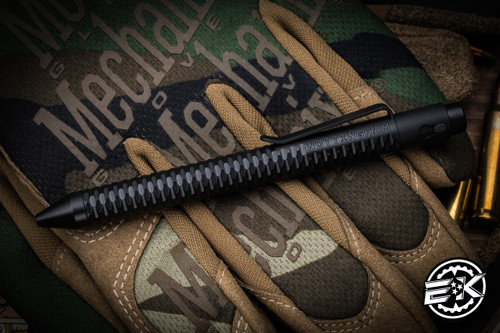 Nottingham Tactical Tibutton Full Carved Black Cerakote Titanium Single Lock Parker 5" 