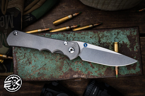 Chris Reeve Knives Large Inkosi Left Hand Titanium Knife 3.6" Drop Point LIN-1001 (Preowned)