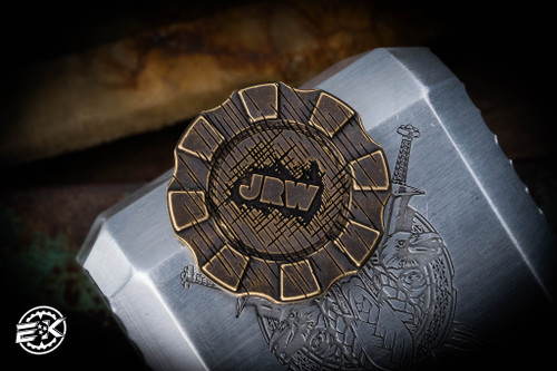 HiTex Gear "JRW" Brass Poker Chip COTMC 