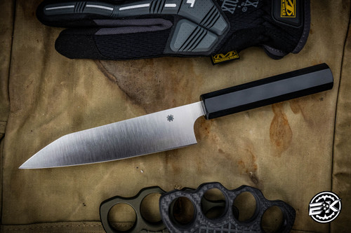 Spyderco Murray Carter Wakiita Funayuki Chef Knife Black G10 6.25" BD1N Satin K16GP