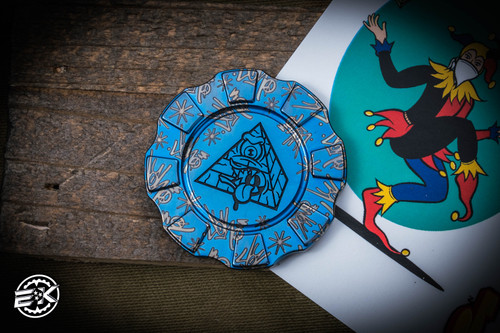 Hitex Gear Poker Chip Titanium Blue John Hopkins Illuminati COTMC 