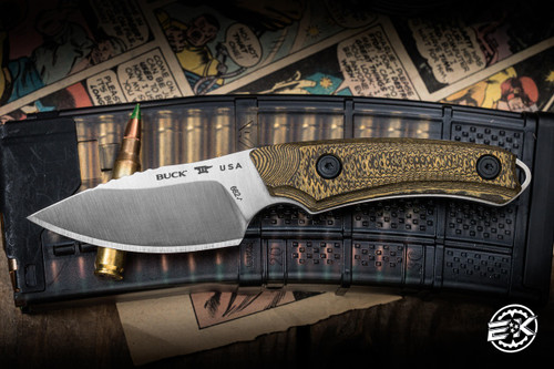 Buck 662 Alpha Scout Pro Fixed Blade Knife Richlite 2.8" Satin 0662BRS