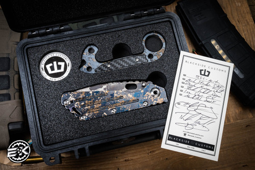 Strider Knives/Blackside Customs SMF DigiCam, Coin, TBot, Case