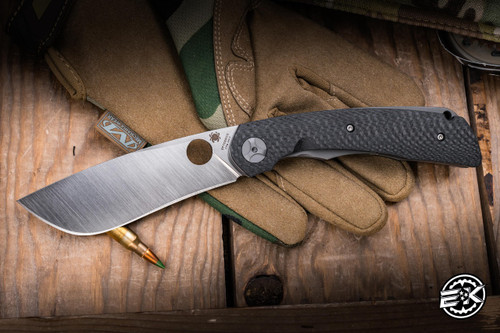 Sprint Run-Spyderco Subvert Folding Knife Carbon Fiber 4" 20CV C239CFP