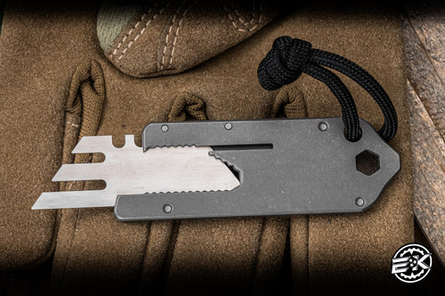 Big Idea Design TPT Titanium Pocket Tool Deluxe with Leather Sheath