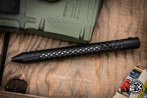 Nottingham Tactical Tibutton Pen RIP Black Titanium 5" Parker RHSL