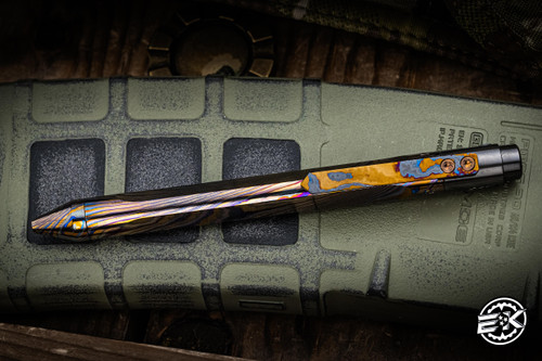 Nottingham Tactical TiButton Exotic Pen Trifecta Zircuti 5.0" Parker RHSL