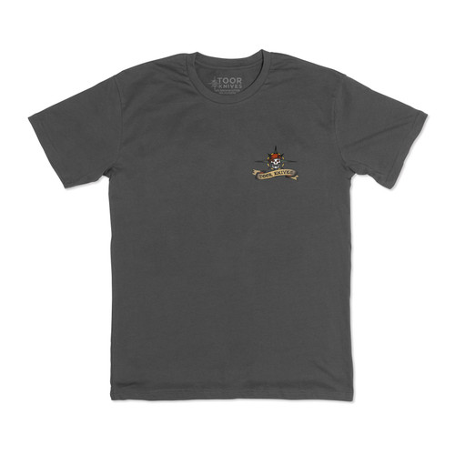 Toor Knives  Pin Up Bombshell Tee Grey Unisex