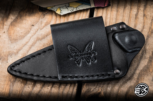 Benchmade Dacian Leather Sheath Black